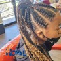 Feed-In Cornrows