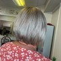 Women’s short length cut & style.