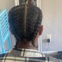 Braids on Natural hair