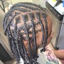 Medium Knotless Braids