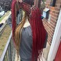 Extra Small Knotless Braids