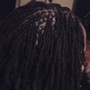 Loc Retwist ONLY (Half Head of locs)