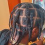 2 Cornrow Braids for Men/Boys