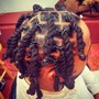 Kinky Twist (With kinky hair extensions)