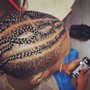 2 Cornrow Braids for Men/Boys