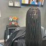 Edges Touch Up - Med/Large Knotless Braids