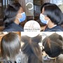 SILK PRESS + EXTENDED NATURAL PONYTAIL|HAIR INCLUDED