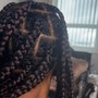 Boho Braids Medium (all human hair)