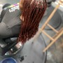 Medium knotless Braids