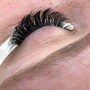 Full set of classic lash extensions