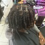 Small Senegalese Twist Midback