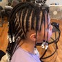 005. Kid's Cornrow Braids (No added hair)