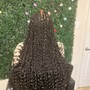 French curls medium size( Spanish braids)