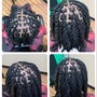 Loc Re-twist and 2 strand twist