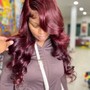 Ombré on bundles or wigs