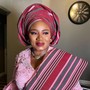 Full Face Make-Up and gele