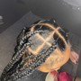 Jumbo knotless braids