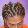 Loc Updo  Style