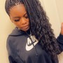 Knotless braids Large Kids