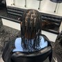 Mini braids on natural hair