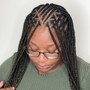 Small Knotless braids