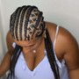 Traditional Box Braids (boho)