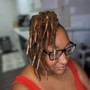 Loc pull/marrying and part straightening