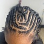 Natural Hair Cornrows