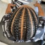 Cornrows( braid design) natural hair