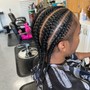 Cornrows( braid design) natural hair