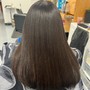 Round brush blowout