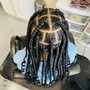 Slick Ponytail( braided, glued, sew-in)