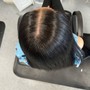 Slick Ponytail( braided, glued, sew-in)