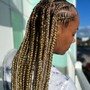 Small Knotless Braids (Waist Length)