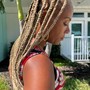 Large Knotless Braids (Mid Back)