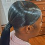 Shampoo and Style (silk wrap)