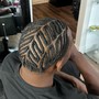 down south single braids w/hair included