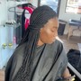 3 Goddess Braids with hair included