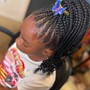 Kid's Cornrows Style(12 and under)(Hair Provided)