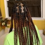 Medium Knotless Braids