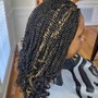 Faux Locs style