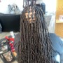 Small Faux Locs (Butt length)