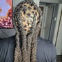 Knotless braids