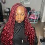 Smedium Boho Knotless Braids