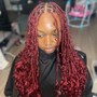 Smedium Boho Knotless Braids