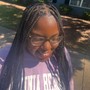 Medium Knotless Braids