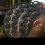 Kid corn row Braids