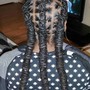 Twists (to waist or longer)