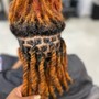 Loc Retwist and Style (half of head)