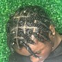 Loc Maintenance:new growth over 3 inches